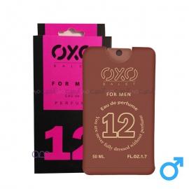 عطر جیبی مردانه OXO مدل 12 حجم 50 میلی لیتر