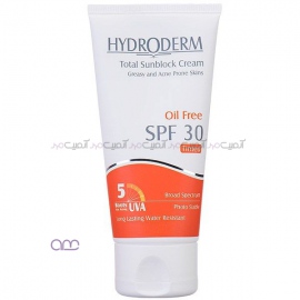 کرم ضد آفتاب رنگی هیدرودرم SPF30