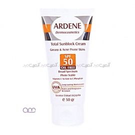 کرم ضد آفتاب آردن SPF50