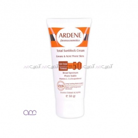 کرم ضد آفتاب رنگی آردن SPF50