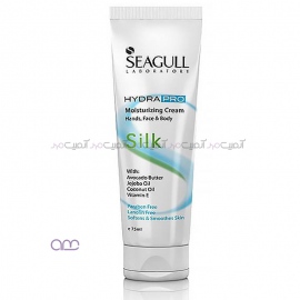 کرم مرطوب کننده سی گل SEAGULL مدل Silk تیوپ 75 میلی لیتر