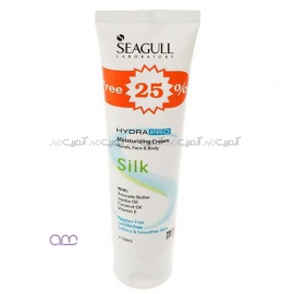 کرم مرطوب کننده سی گل SEAGULL مدل Silk تیوپ 100 میلی لیتر