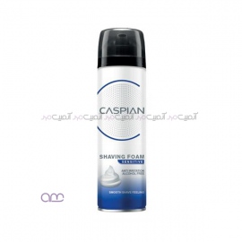 فوم اصلاح کاسپین caspian مدل Sensitive Skin حجم 200 میلی لیتر