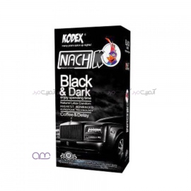 کاندوم ناچ کودکس Nach Kodex مدل black and dark بسته 12عددی