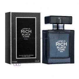 ادو تویلت مردانه جی پارلیس Geparlys مدل RICH BLACK ICONE حجم 90