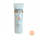 کرم ضد آفتاب Oil free بژ تیره نیولین Newlin حجم 40 میلی لیتر