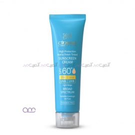 کرم ضد آفتاب رنگی سینره SPF60 بژ طبیعی حجم 50 میلی لیتر