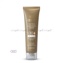 کرم ضد آفتاب رنگی سینره SPF30 بژ روشن حجم 50 میلی لیتر