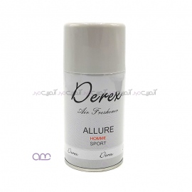 اسپری خوشبوکننده هوا درکس derex مدل Allure Home Sport حجم 250