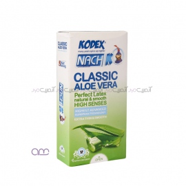 کاندوم ناچ کودکس Nach Kodex مدل Classic Aloe Vera بسته 12عددی
