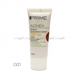 کرم ضد آفتاب رنگی پریم Prime مدل Acnex light Beige SPF60 حجم 40 میلی لیتر